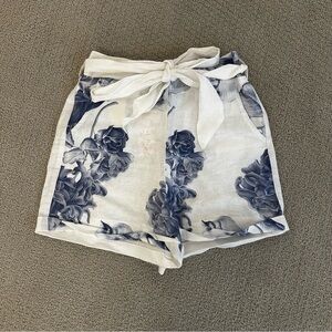 NWT Positiamo Linen Shorts